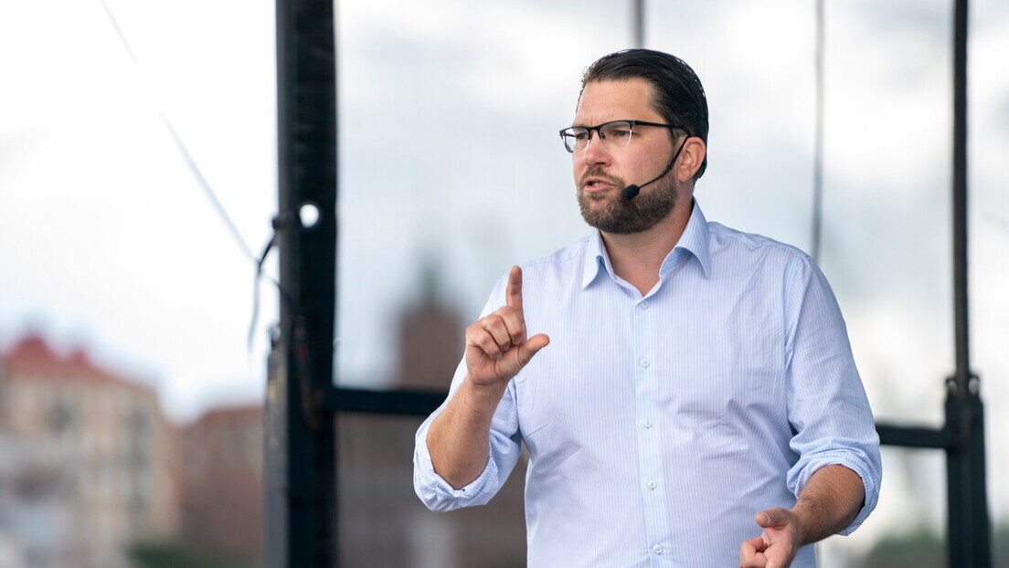 Lider Švedskih demokrata Jimmy Aikson