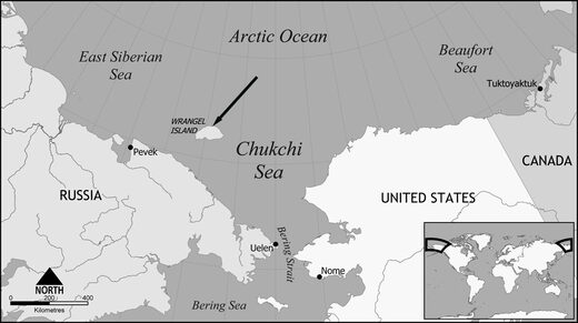 Location of Wrangel Island​