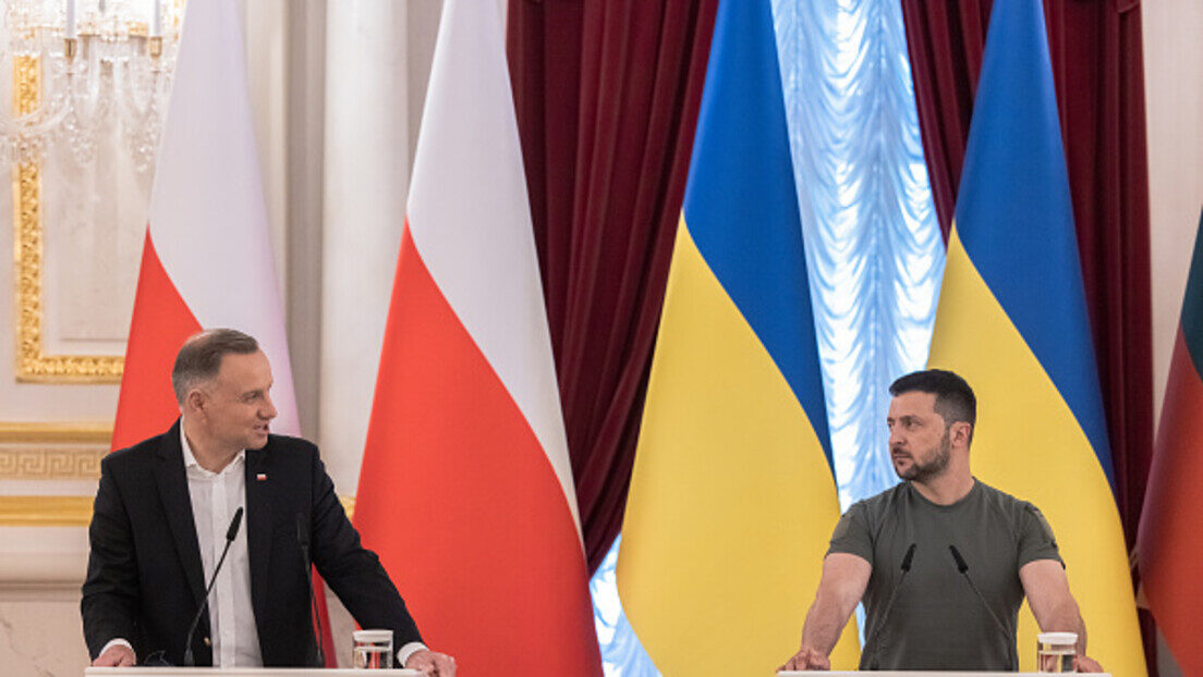 Andrzej Duda i Vladimir Zelenski
