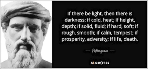 pythagoras quote opposites