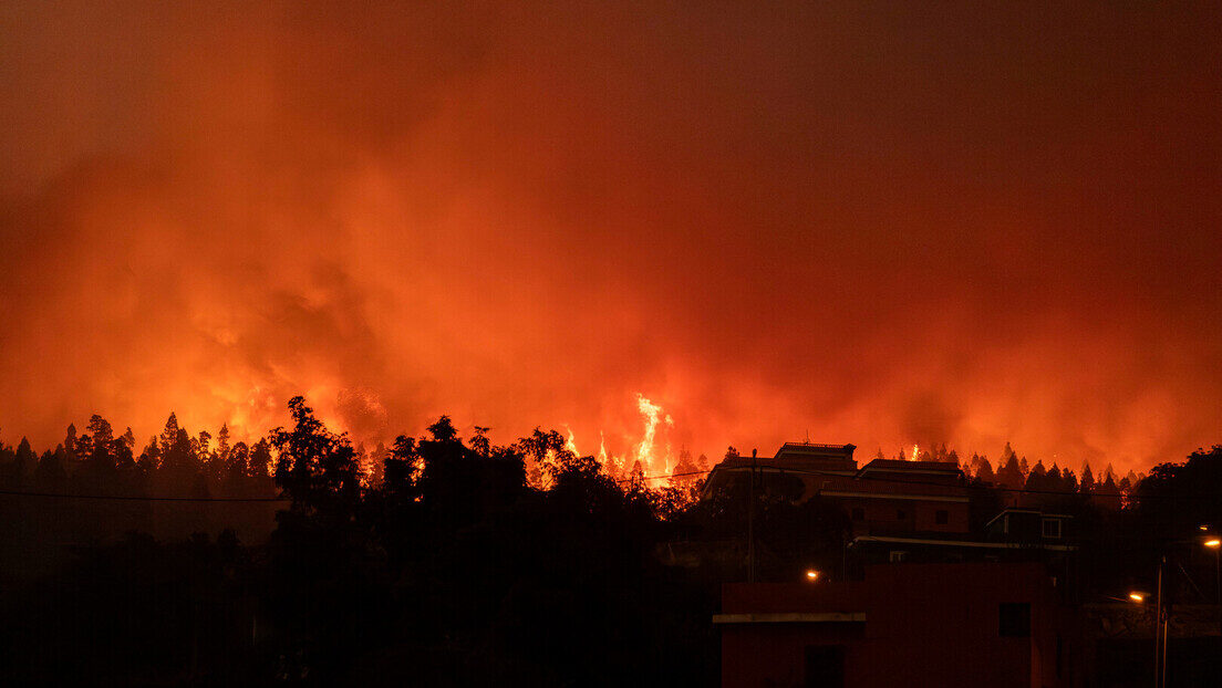tenerife požar
