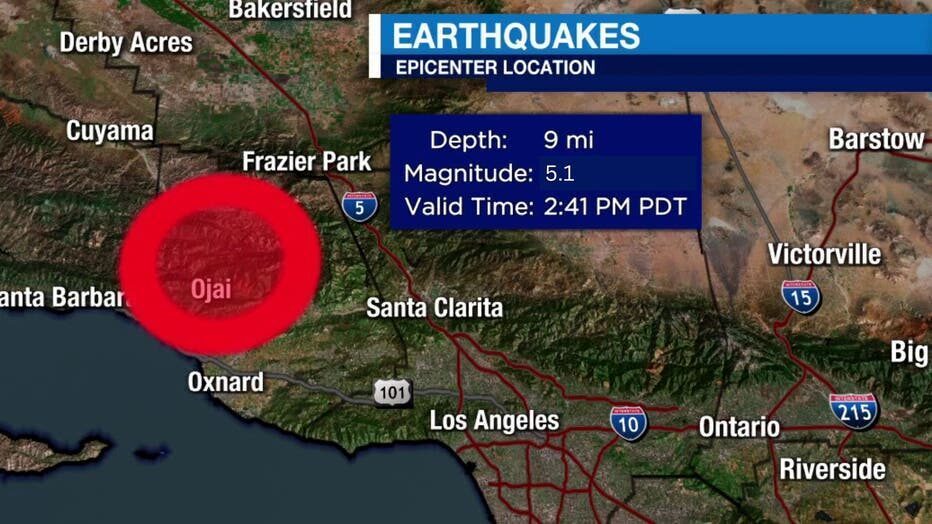 potres kalifornija