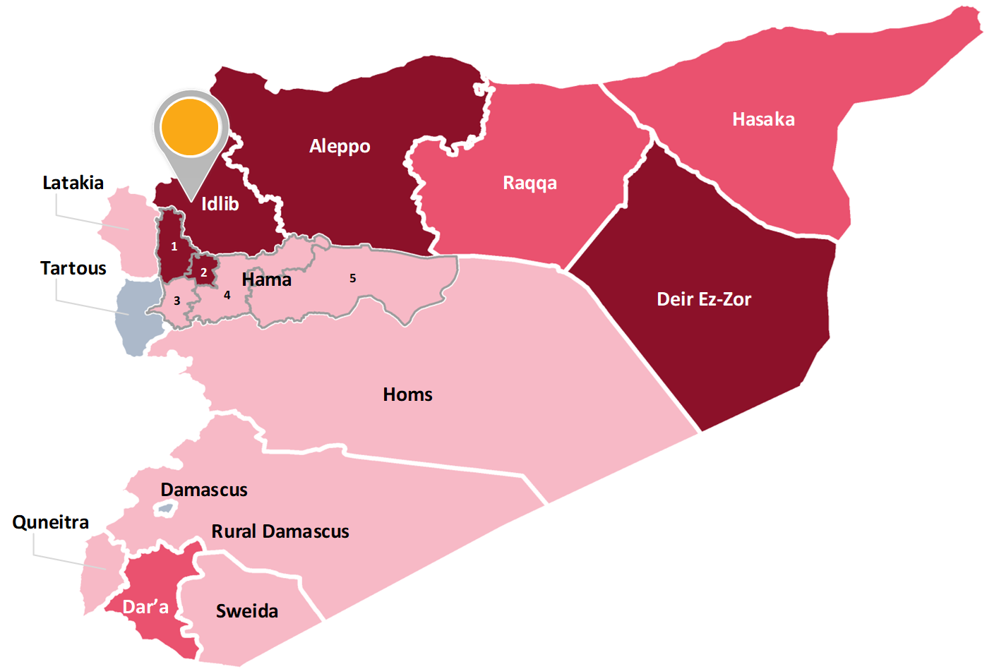 karta sirija