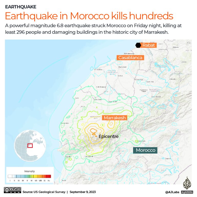 potres maroko