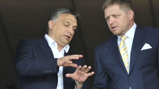 Viktor Orbán i Robert Fico