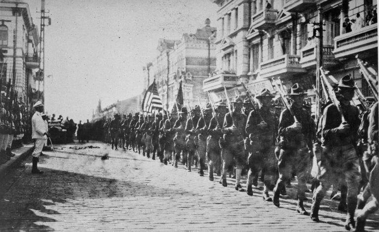 Američke okupacijske trupe u Vladivostoku 1918