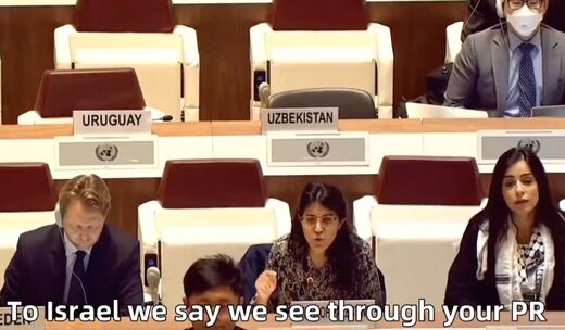 Palestinska predstavnica, Nada Abu Tarbush, opovrgla izraelske laži u UN-u