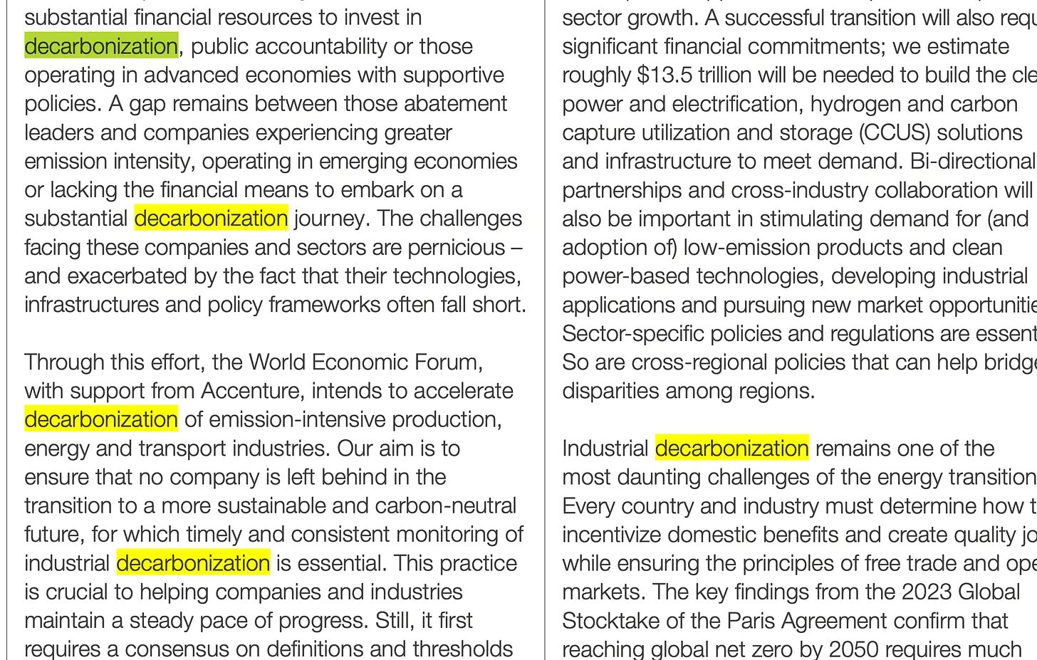 Klikni za povećanje decarbonization