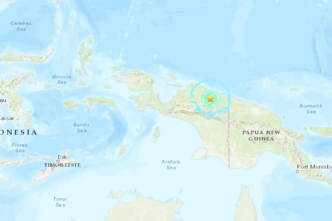potres papua