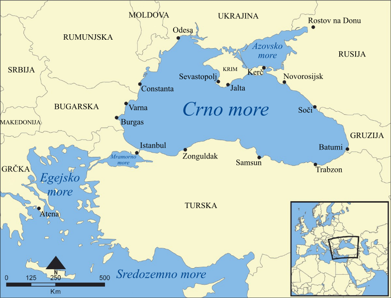 crno more
