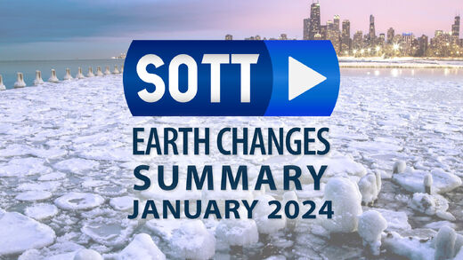 SOTT video sažetak zemaljskih promjena - siječanj 2024.: Ekstremno vrijeme, planetarno previranje, meteorske vatrene kugle