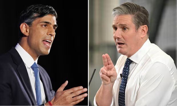 Rishi Sunak i Keir Starmer