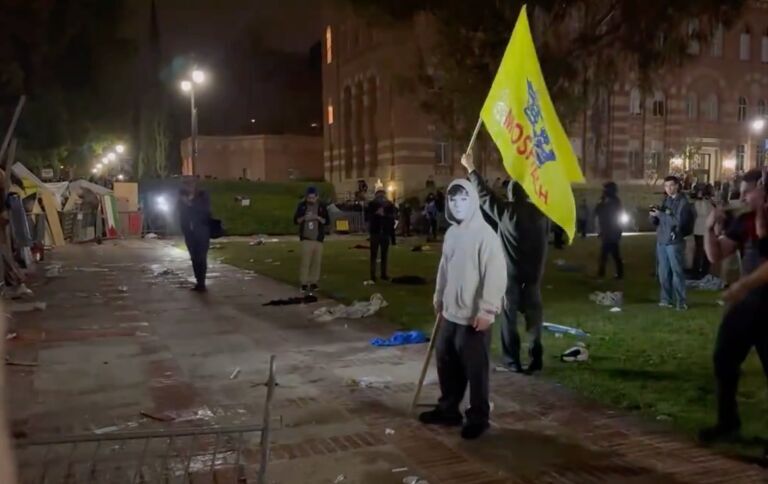 ucla pro anti zionist riots