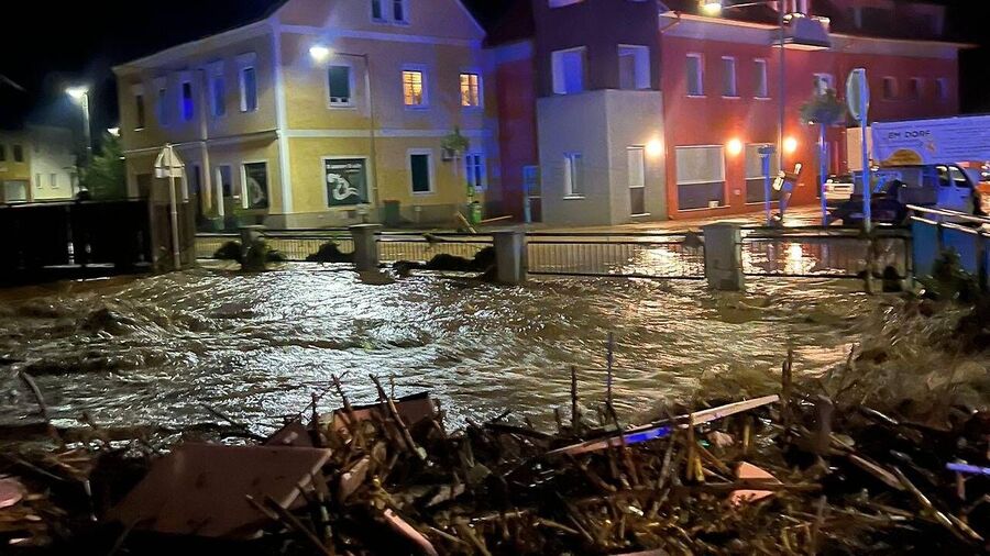 Bujična poplava u Deutschfeistritzu