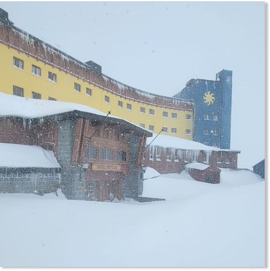Chile's Portillo has received 113cm (nearly 4 feet) of snowfall in the past 24 hours.