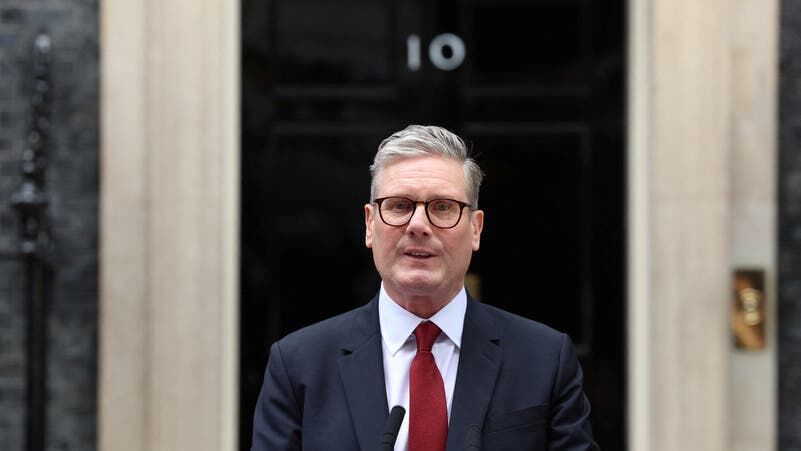 British Prime Minister Keir Starmer