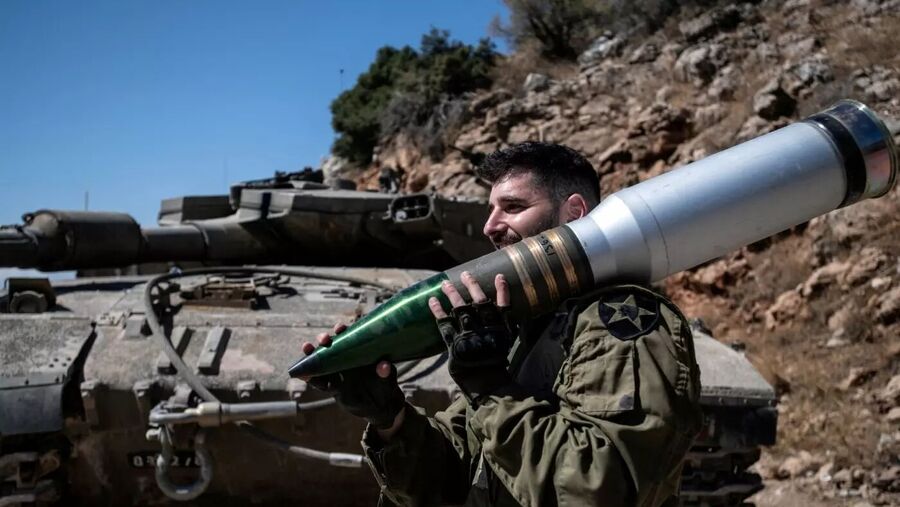 IDF artillery shell lebanon