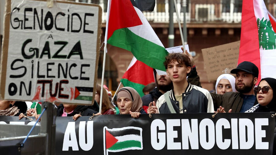 gaza israel genocide protesters