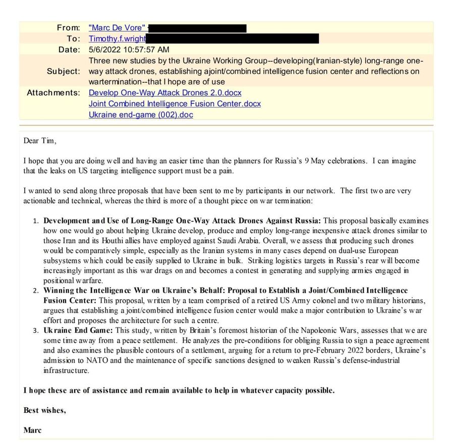 marc devor email secret terrorist plans ukraine