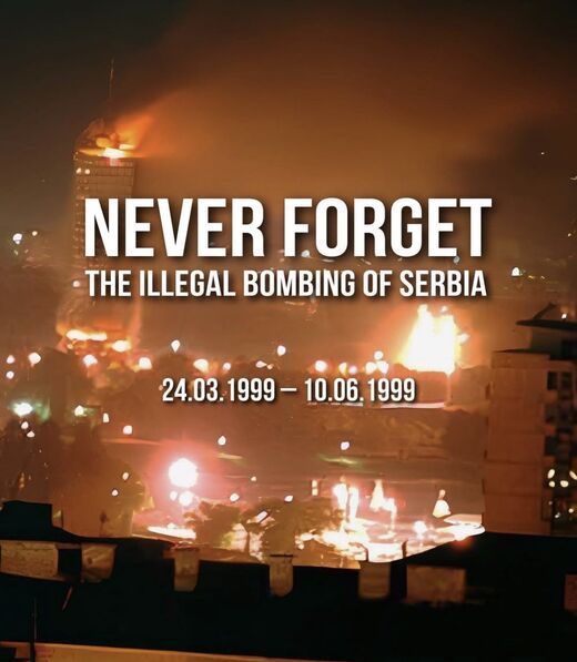 Klikni za povećanje anniversary serbia bombing NATO