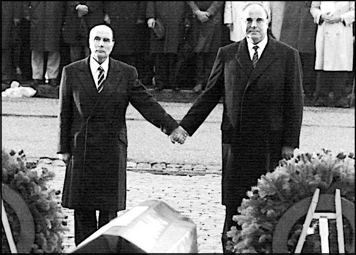 Mitterrand Kohl
