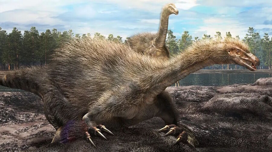 clawed dinosaur Duonychus tsogtbaatari