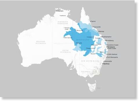 If the flooding in outback Australia were a country, it would be the world’s 31st largest.