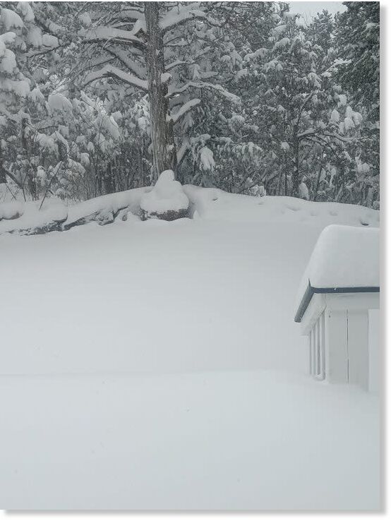 Snow in Tijeras