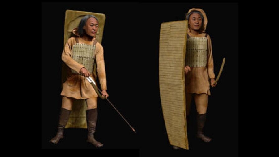 3D model strijelca ratnika