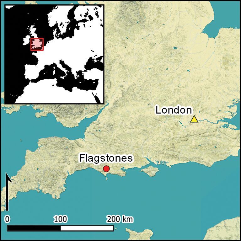 flagstone stone circle location england