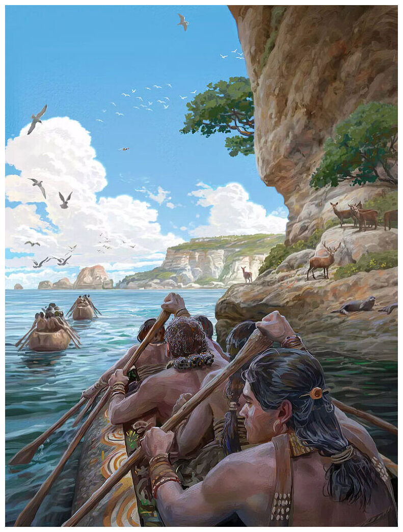 Klikni za povećanje Hunter-gatherers