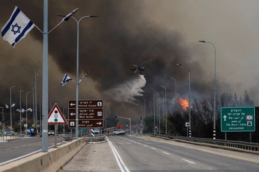wildfires israel