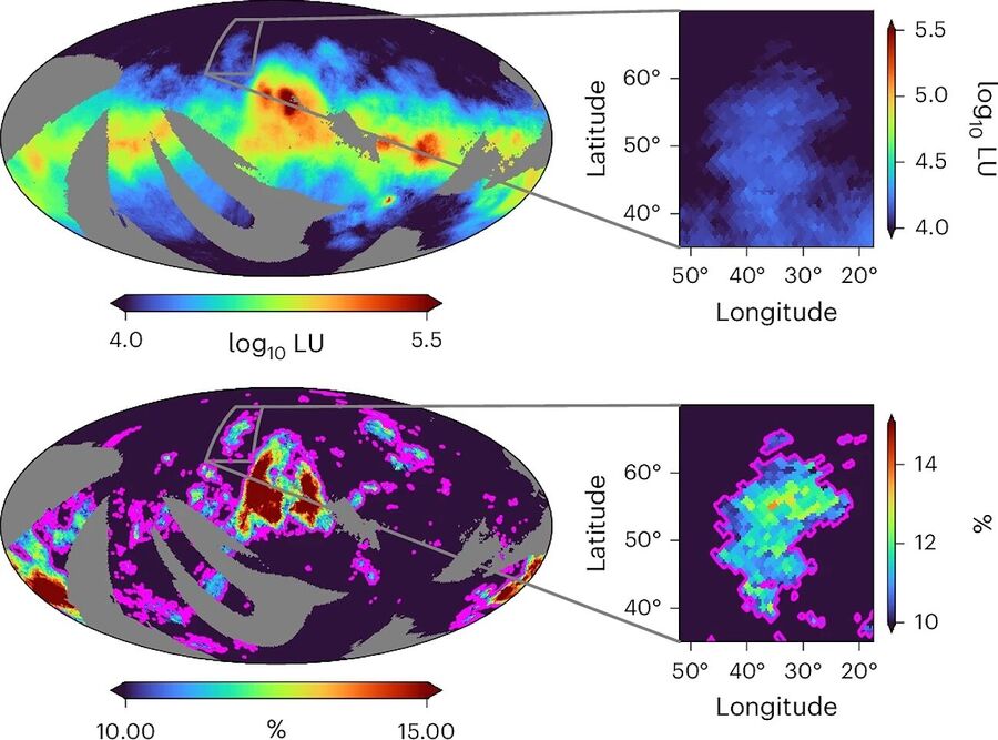 eos molecular cloud local group no carbon monoxide