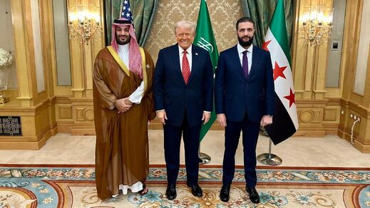 trump MBS saudi Jolani Syria