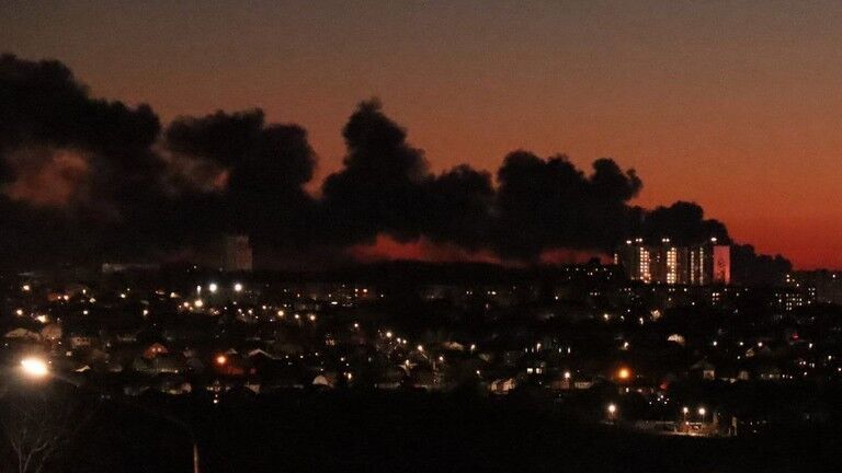 Klikni za povećanje Kursk Russia drone attack