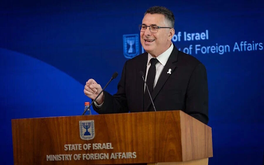 Israel Foreign Minister Gideon Sa'ar