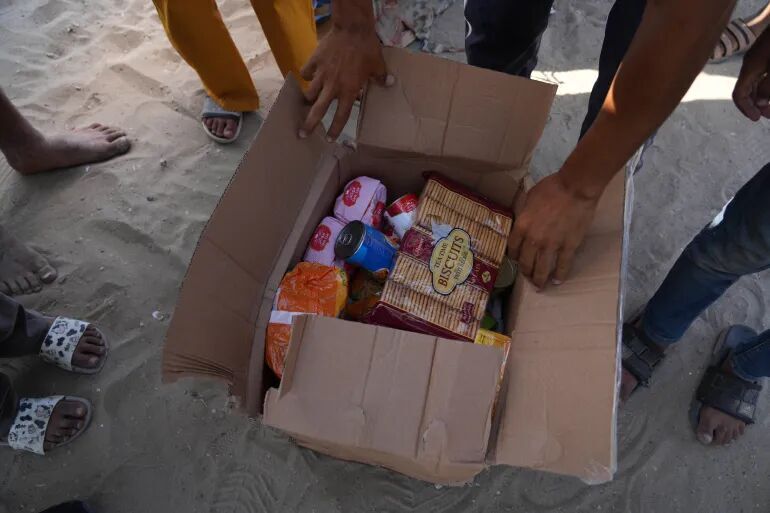 Klikni za povećanje Gaza Rafah 27. maja 2025.