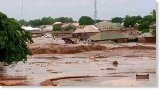Torrential rains devastated the central Nigerian city of Mokwa and killed at least 25 people, emergency services said Thursday amid a search for more bodies.