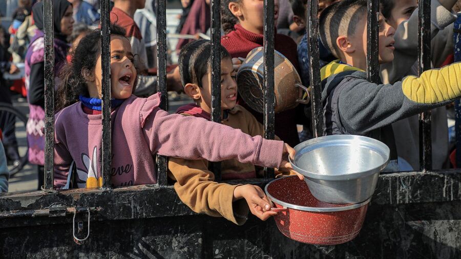 gladni palestinci