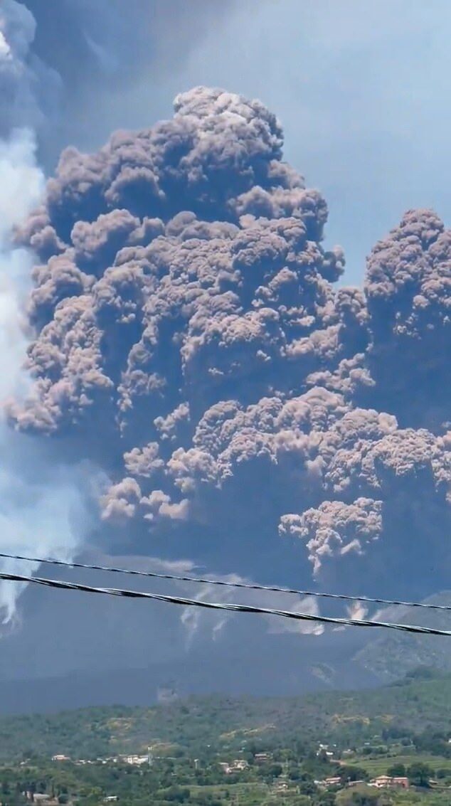 Klikni za povećanje mt etna eruption