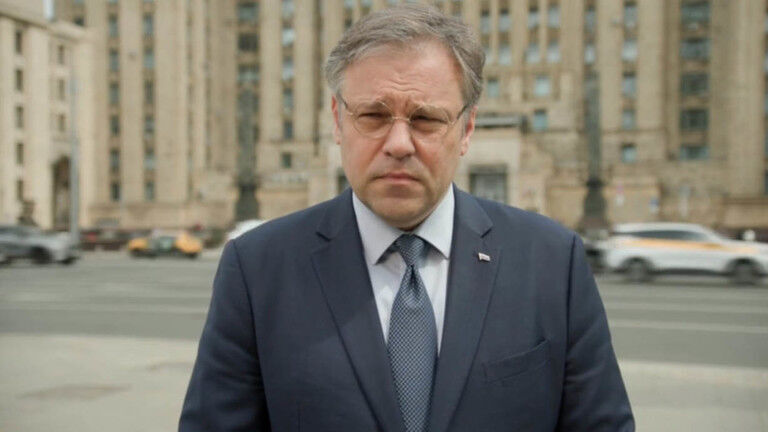 Russian diplomat Rodion Miroshnik.