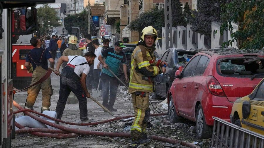 iran bombandirane ulice