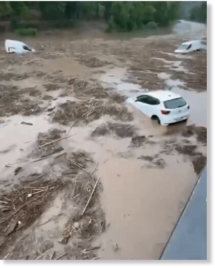 These regions have been battered by extreme rainfall