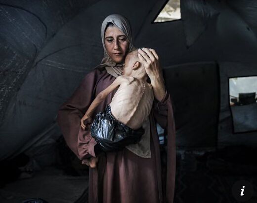 Klikni za povećanje child starvation gaza genocide