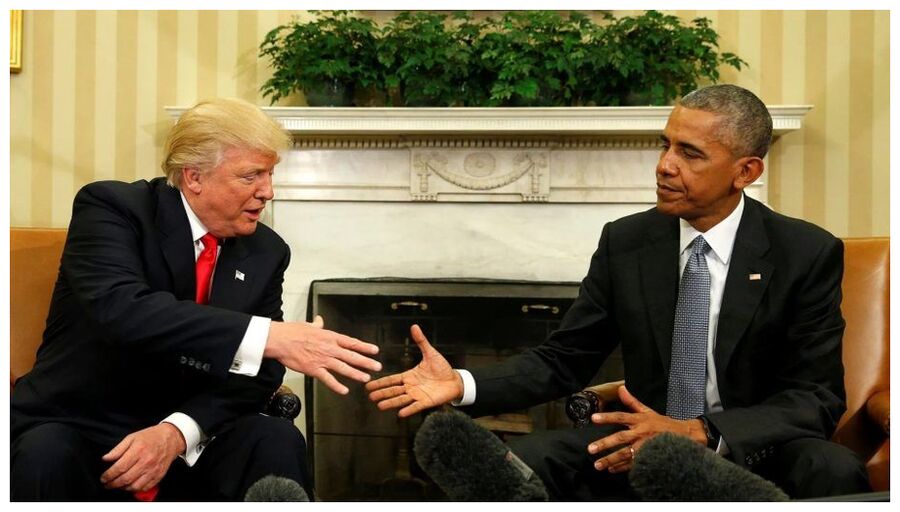 DJT and Obama