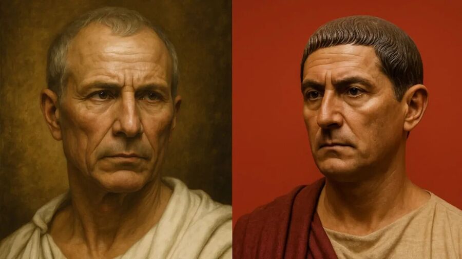 caesar cato ai graphic