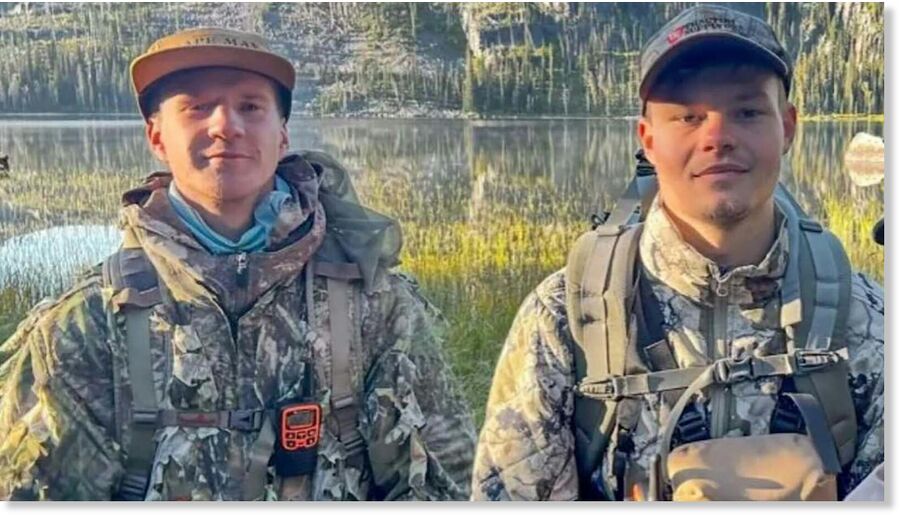 The bodies of two elk hunters — Andrew Porter of Asheville, North Carolina, and Ian Stasko