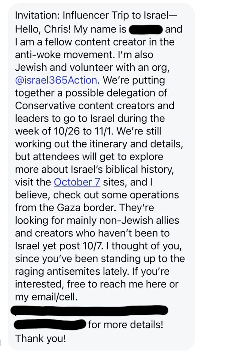 Klikni za povećanje tweet invitation kirk israel refused