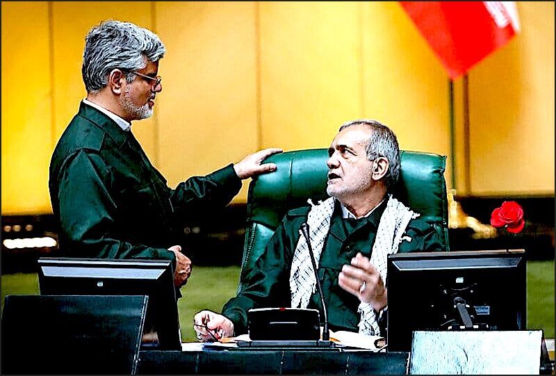 Klikni za povećanje Iran pres Pezeshkian