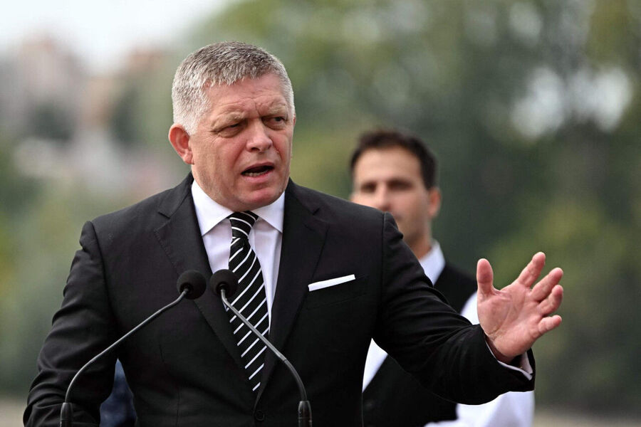 Klikni za povećanje Slovački premijer Robert Fico